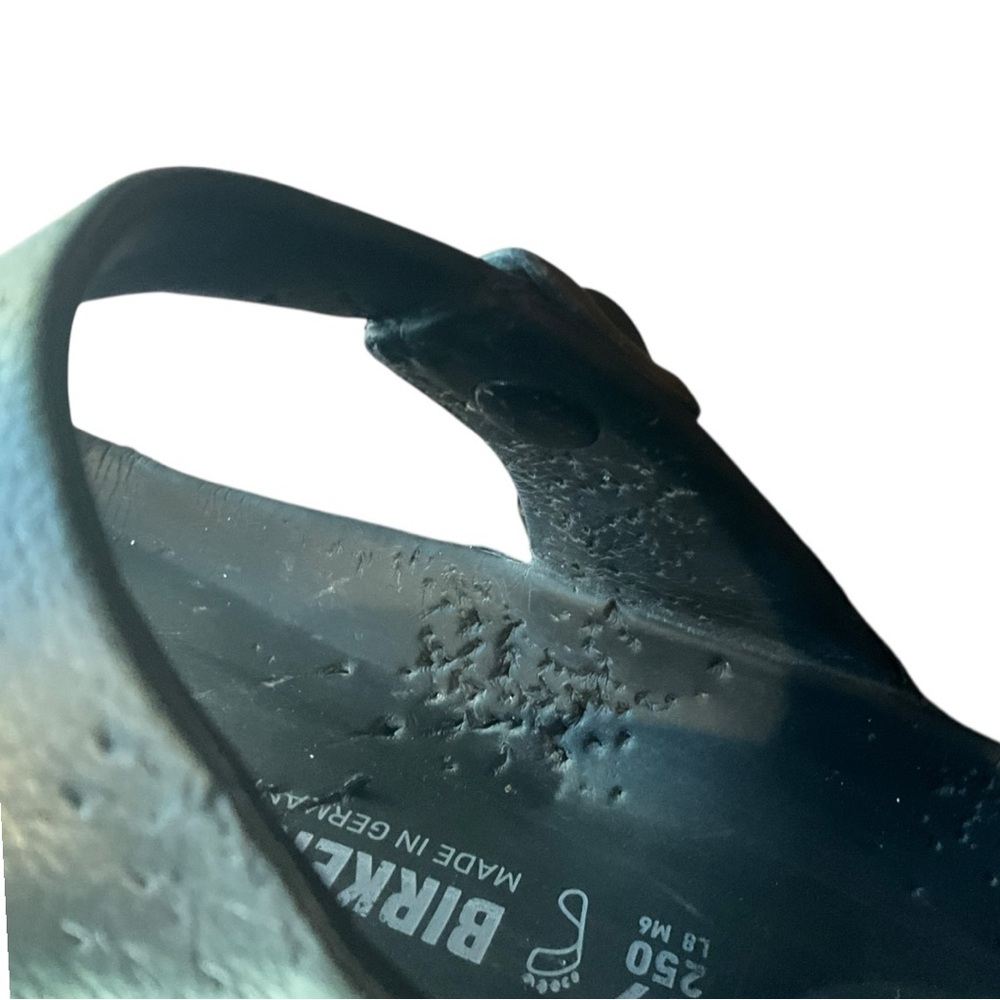 ☀️ Birkenstock Gizeh EVA Sandals | Black | Women’s 8 /‎ Men’s 6 | Beach/Pool - Picture 6 of 8
